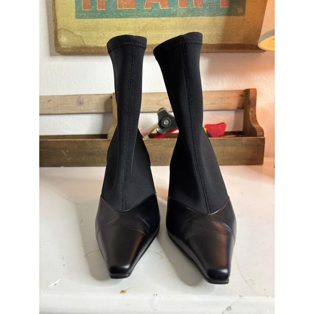 Yuul Yie Women's Stretch Sock Bootie Size 37.5